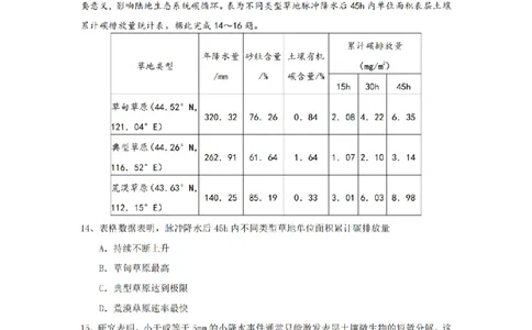 地理_2025年1月_250107湖南省长沙市雅礼中学2024-2025学年高三上学期1月综合自主测试（期末）_湖南省长沙市雅礼中学2024-2025学年高三上学期1月综合自主测试地理