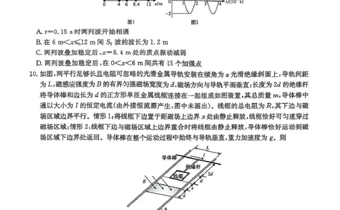 湖南省长沙市第一中学2024-2025学年高三下学期月考（七）物理试题_2025年3月_250323湖南省长沙市第一中学2024-2025学年高三下学期月考（七）
