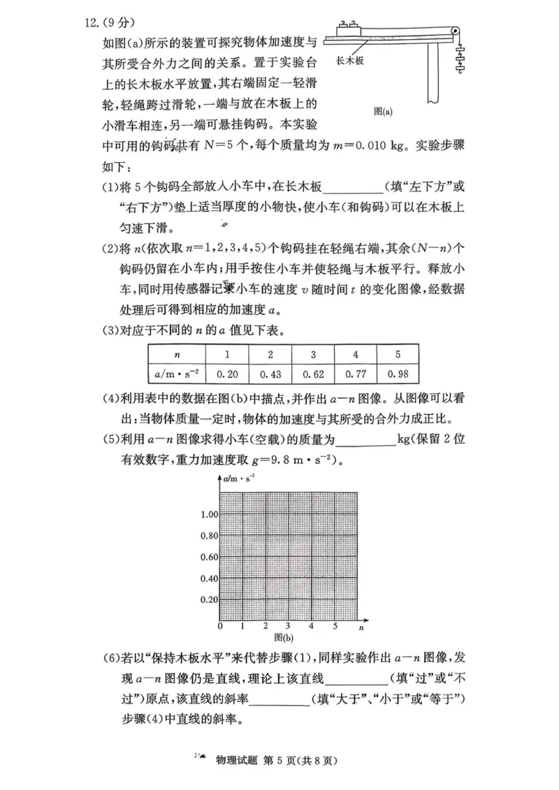 湖南省多校2025-2026学年高三上学期10月月考物理试卷_2025年10月_12026年试卷教辅资源等多个文件_251021湖南名校联考联合体（佩佩教育）2026届高三上学期10月月考（全科）