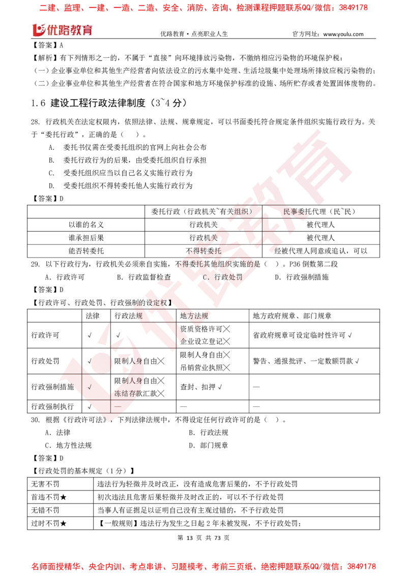 2026二建《法律法规》大V精训(1214)下载打印_2026二建全科_2026二级建造师（持续更新）看这里_2026二建法规SVIP_03-习题精析✿实战特训✿模考通关