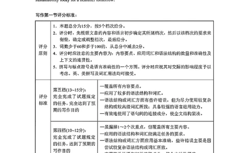 英语答案-贵阳市第一中学2026届高考适应性月考卷（一）_2025年9月_250924贵州省贵阳市第一中学2026届高考适应性月考卷（一）（全科）