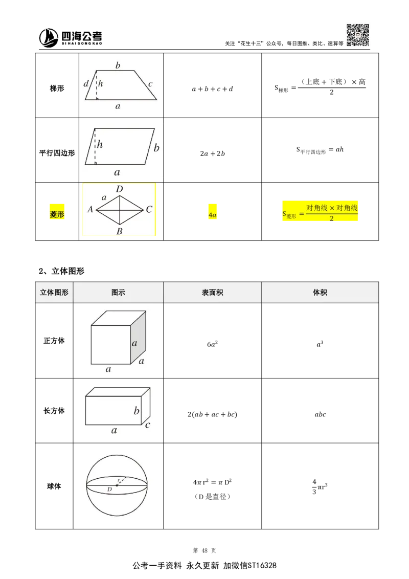 四海2024下半年-数量关系22讲-花生十三_2026考公资料_花生十三合集_旗舰班-省考2025花生十三省考系统班（花生行测+飞扬申论）⭐_行测2025花生省考系统班_05.赠送：数量系统班