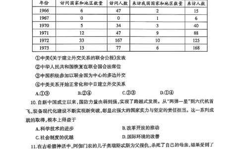 高三历史_2025年4月_250421辽宁省协作体2024-2025学年高三下学期第二次模拟考试_高三历史