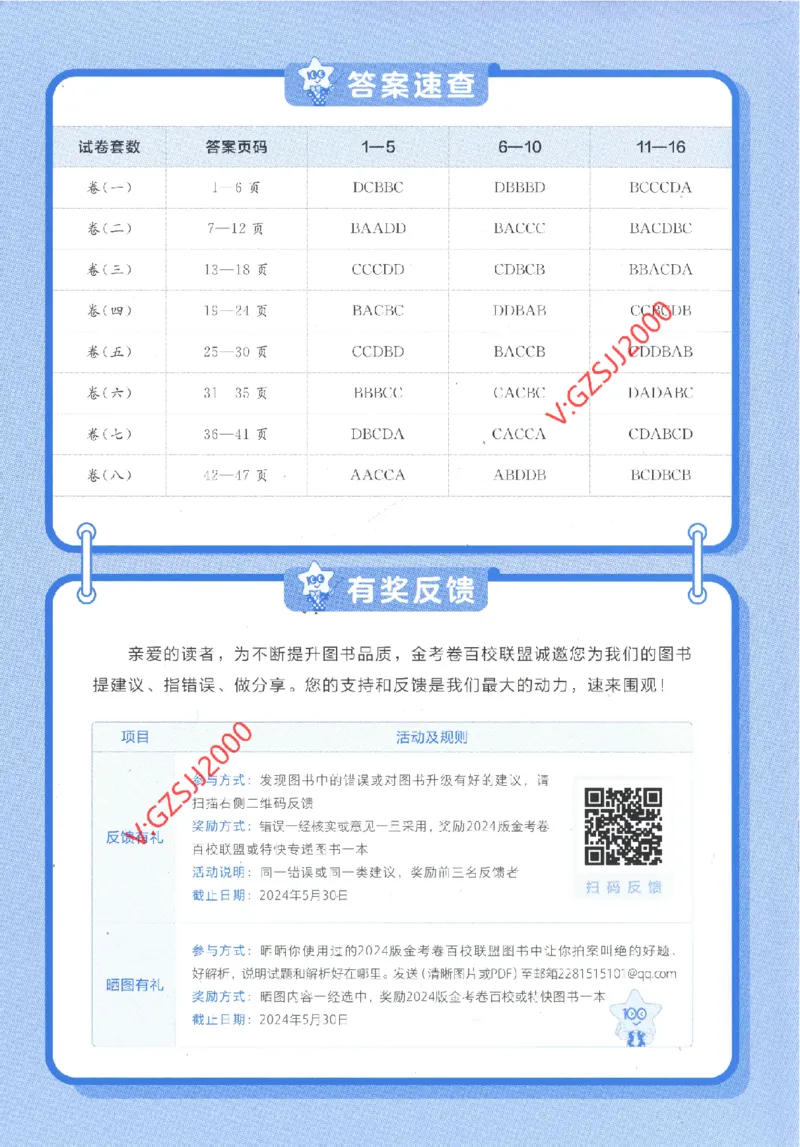 2024《金考卷&middot;高考测评卷》政治答案_2024高考押题卷_12024天星全系列_（新高考）2024《金K卷&middot;高考测评&middot;猜题卷》（语数英）各九套_2024《金考卷&middot;高考测评卷&middot;猜题卷》政治
