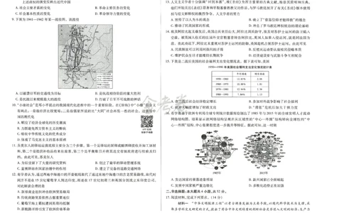 2024年天星高考临考预测押题密卷江西专版（历史）_2024高考押题卷_12024天星全系列_@@@天星临考押题密卷汇总重复_2024年tx高考临考押题密卷江西专版