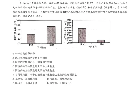 湖南省炎德英才名校联合体2025届高考考前仿真联考二地理+答案_2025年5月_250511湖南&middot;名校联考联合体2025届高考考前仿真联考二