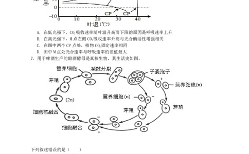 纳溪中学校高2023级高三年级上期第二次月考生物+答案_2025年10月_251023四川省泸州市纳溪中学校高2023级高三年级上期第二次月考（全科）