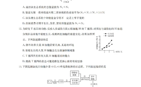 河北省金太阳2026届高三上学期9月开学联考（26-09C）生物_2025年9月_250908河北省金太阳2026届高三上学期9月开学联考（26-09C）（全科）