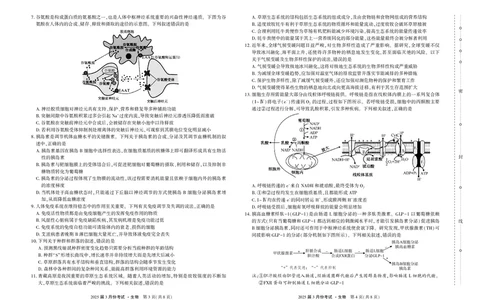 陕西省菁师联盟2025届高三3月联考生物_2025年3月_250307陕西省菁师联盟2025届高三3月联考（全科）_陕西省菁师联盟2025届高三3月联考生物