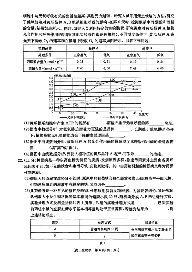 辽宁省金太阳2025届高三1月联考生物_2025年1月_250111辽宁省金太阳2025届高三1月联考_辽宁省金太阳2025届高三1月联考生物