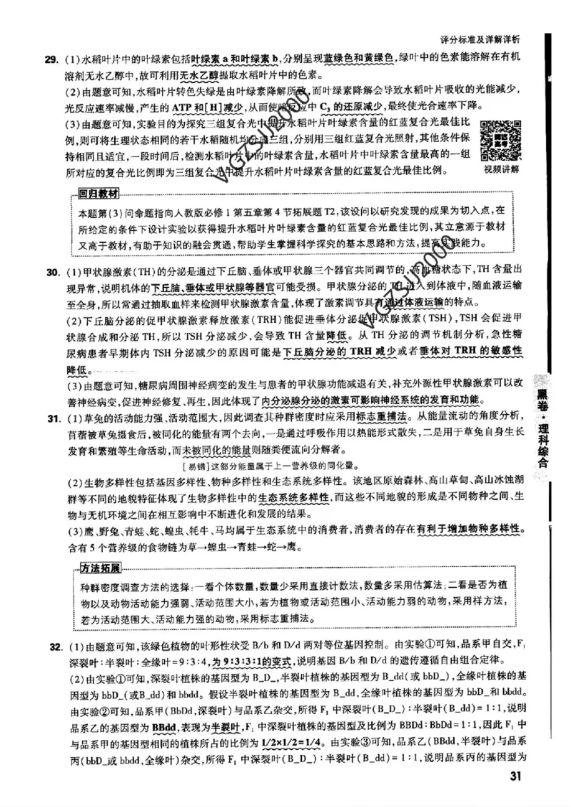 ok黑卷理综答案_1_2024高考押题卷_32024腾远黑白卷_2024黑白卷（语理数英理综）_黑卷答案
