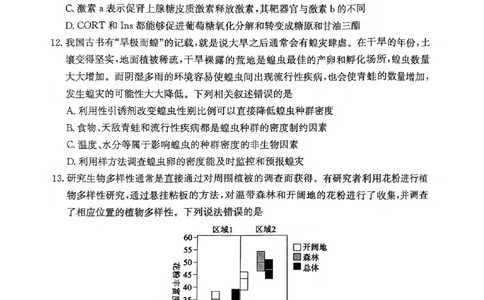 生物试卷_2025年1月_250120山东省枣庄市2025届高三第一学期质量检测（全科）_山东省枣庄市2024-2025学年高三上学期1月期末生物