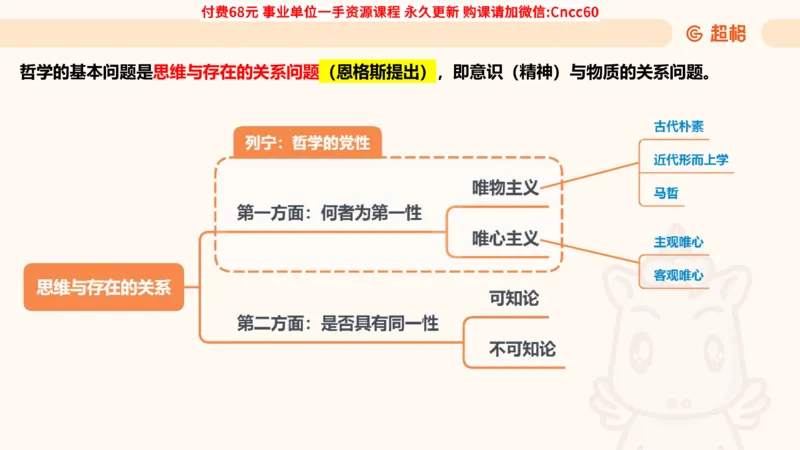 哲学概述课件_2026考公资料_（05）超格_行测申论2025超格合集(行测&申论&政治理论)_璐璐2025超G公基＋综合写作全程班(事业单位三支一扶通用)_1.公基（璐璐）_课件