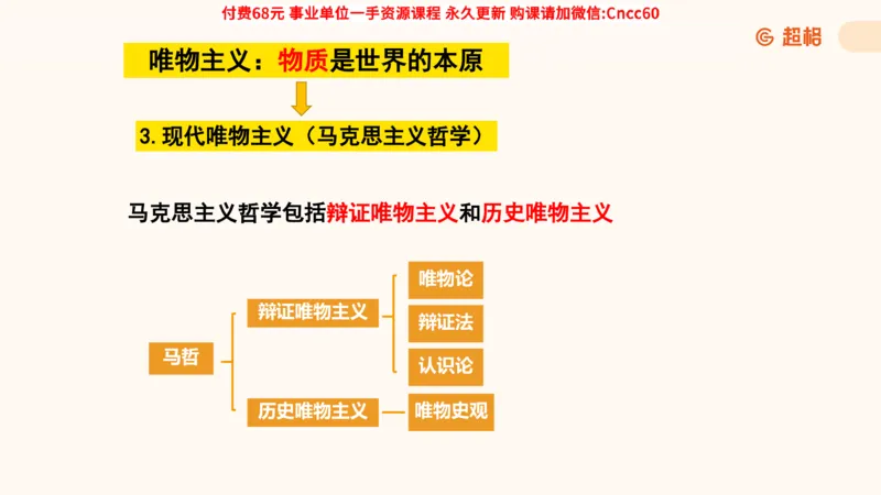 哲学概述课件_2026考公资料_（05）超格_行测申论2025超格合集(行测&申论&政治理论)_璐璐2025超G公基＋综合写作全程班(事业单位三支一扶通用)_1.公基（璐璐）_课件