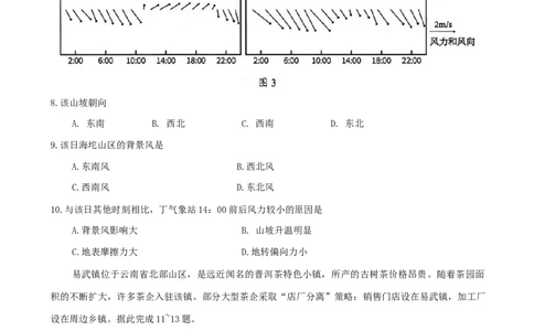 山东省菏泽市2025年高三一模考试地理试题（含答案）_2025年2月_250226山东省菏泽市2025年高三一模考试（全科）