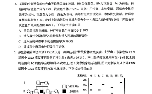 生物试题_2025年3月_250312山东省青岛市2025年高三年级第一次适应性检测（青岛一模）（全科）_山东省青岛市2025年高三年级第一次适应性检测生物