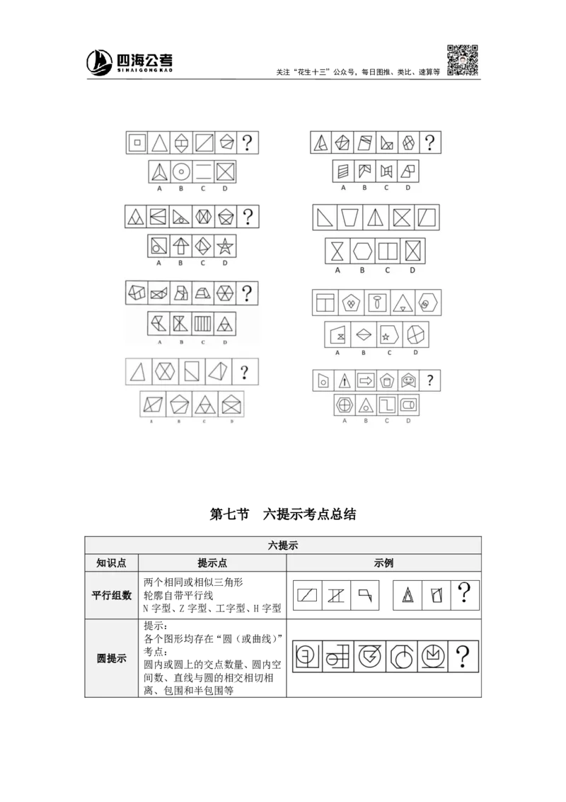 四海25下半年-判断推理-图推第四讲随堂笔记_2026考公资料_花生十三合集_旗舰班-国考（2026版）花生十三旗舰班（花生行测+飞扬申论）⭐⭐⭐_判断推理_随堂笔记