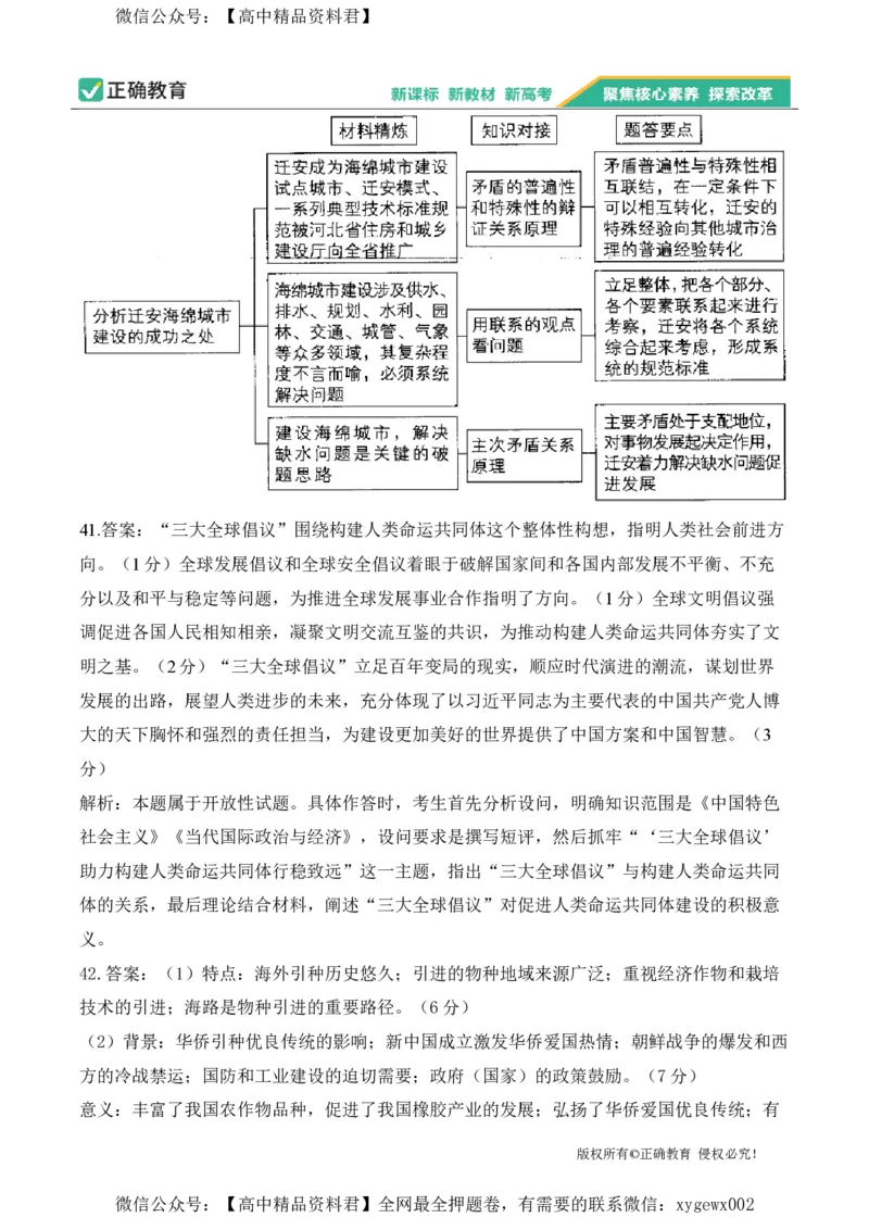 2024届明日之星高考文科综合精英模拟卷新课标卷_2024高考押题卷_72024正确教育全系列_2024明日之星全系列_（新高考）2024《明日之星&middot;高考精英模拟卷》（九科全）各一套