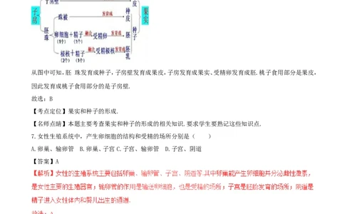 重庆市丰都县2017年中考生物真题试题（含解析1）_中考真题_8.生物中考真题2015-2024年_2017年全国中考生物124份