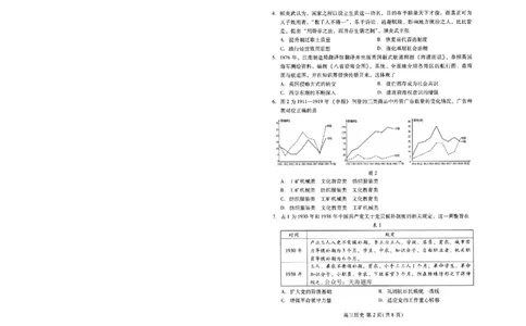 山东省潍坊市2025届高三高考模拟考试历史_2025年5月_0501山东省潍坊市2025届高三高考模拟考试（潍坊二模）（全科）_山东省潍坊市2025届高三高考模拟考试历史