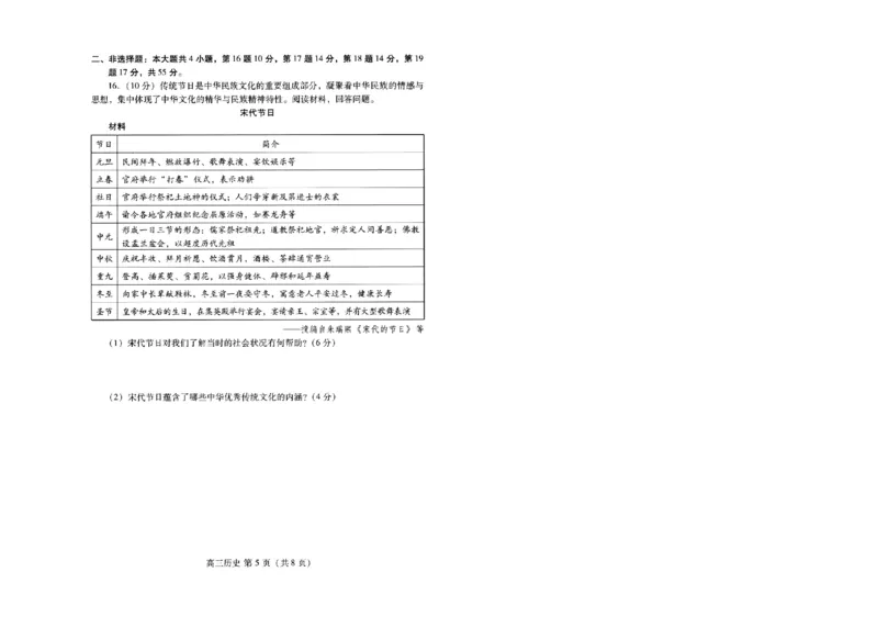 山东省潍坊市2025届高三高考模拟考试历史_2025年5月_0501山东省潍坊市2025届高三高考模拟考试（潍坊二模）（全科）_山东省潍坊市2025届高三高考模拟考试历史