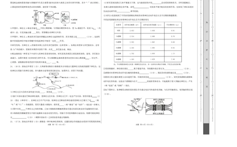高二生物第一次月考卷多选题版测试范围：人教版2019选择性必修1第1章~第2章（考试版A3）_1多考区联考试卷_2510142025-2026学年高二生物上学期第一次月考试题