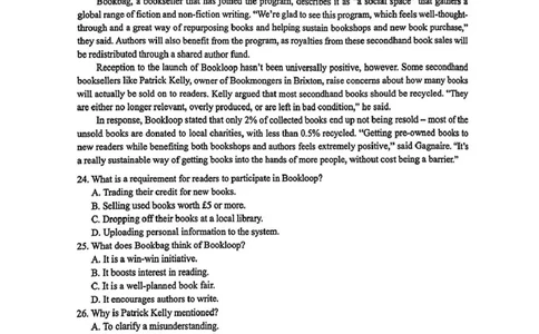 广东省佛山市2025届高三下学期教学质量检测（二）英语试卷（含答案）_2025年4月_250419广东省佛山市2025届高三下学期教学质量检测（二）（全科）