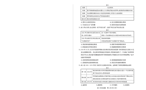 山东省滨州市2025届高三下学期第二次模拟考试历史_2025年5月_250514山东省滨州市2025届高三下学期第二次模拟考试（滨州二模）（全科）