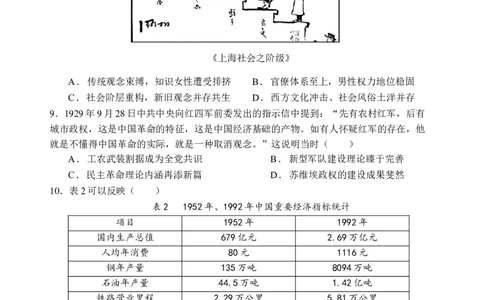 历史试题_2025年3月_250313四川省射洪中学2025届高三下学期3月二模_四川省射洪中学2025届高三下学期3月二模试题历史Word版含答案