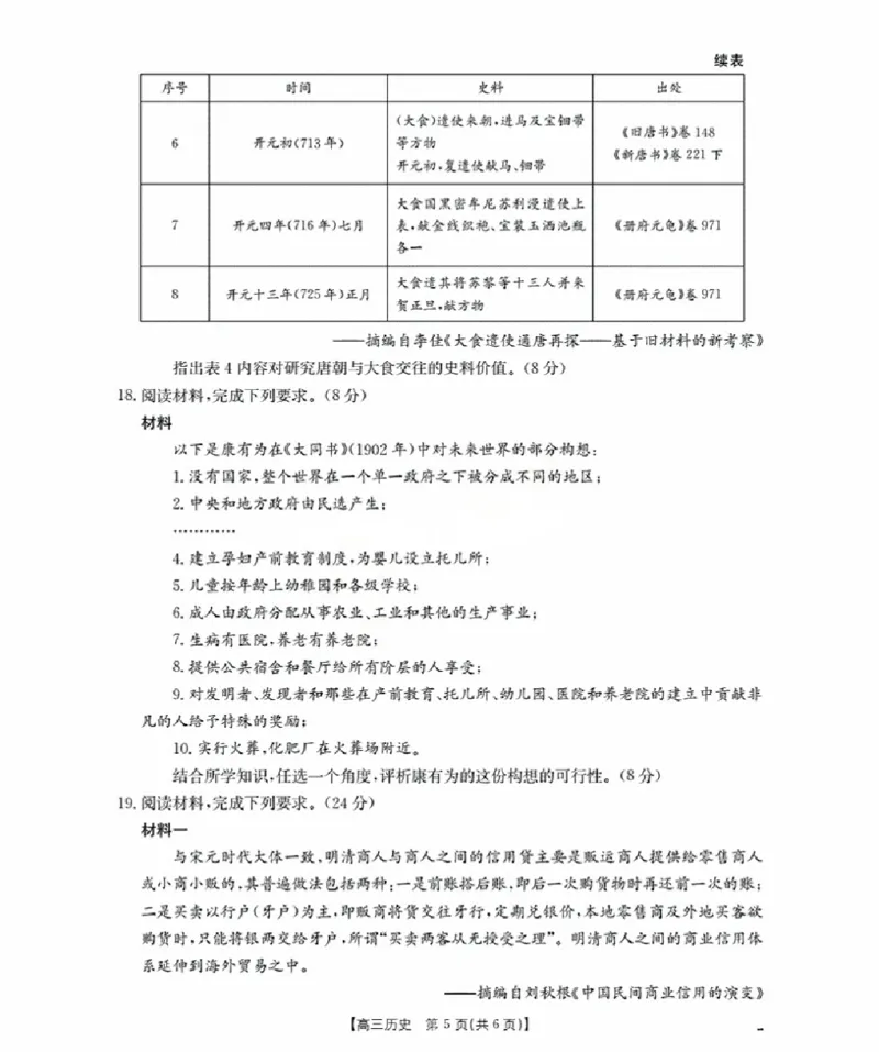 福建省金太阳2026届高三9月开学联考（26-17C）历史_2025年9月_250910金太阳&middot;福建省2026届高三9月开学联考（26-17C）（全科）