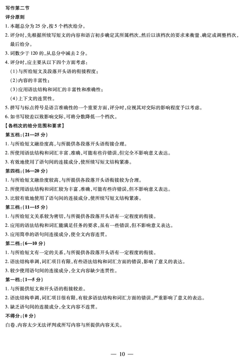 天一大联考英语高三小高考（一）解析答案7563919535555430124_2025年10月_251026天一大联考2025-2026学年(上)高三年级天一小高考(一)（全科）