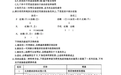 湖北省武汉市江岸区2024-2025学年高三上学期1月期末生物_2025年1月_250113湖北省武汉市江岸区2024-2025学年高三上学期1月期末（全科）