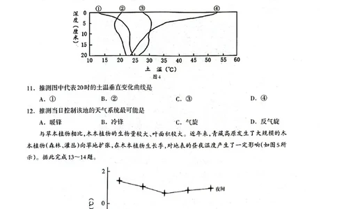 广西壮族自治区2025年3月高三毕业班第二次高考适应性测试地理_2025年3月_250308广西壮族自治区2025年3月高三毕业班第二次高考适应性测试（全科）