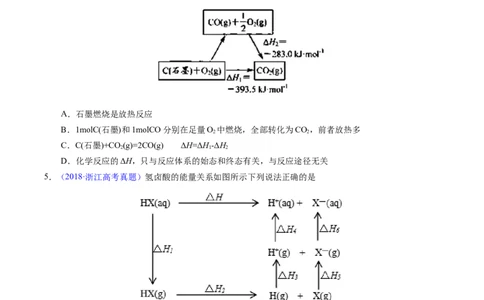专题42反应热计算&mdash;&mdash;盖斯定律（原卷卷）_近10年高考真题汇编（必刷）_十年（2014-2024）高考化学真题分项汇编（全国通用）_十年（2014-2023）高考化学真题分项汇编（全国通用）
