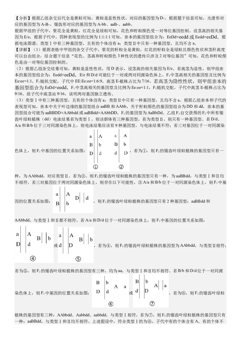 山东生物-答案-p_近10年高考真题汇编（必刷）_2024年高考真题_高考真题（截止6.29）_山东卷副科（6科全）