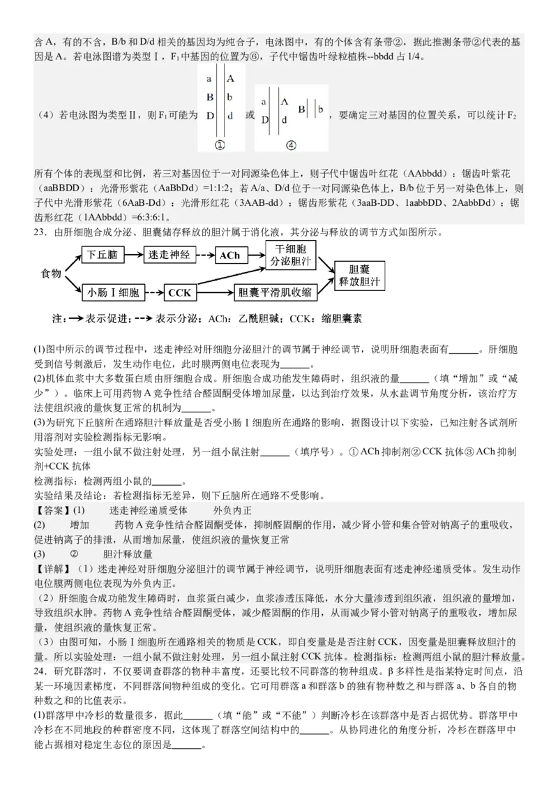 山东生物-答案-p_近10年高考真题汇编（必刷）_2024年高考真题_高考真题（截止6.29）_山东卷副科（6科全）