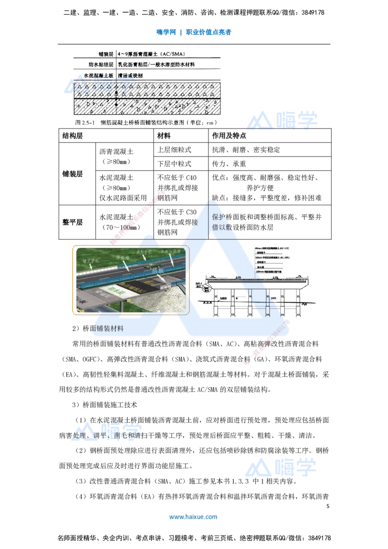 25.2025王欢-3D实景通关-专题二（13）桥面系+附属结构_2026年一级建造师_2026年一建市政_2025年一建市政SVIP_02-基础精讲✿高端面授✿深度强化_27-市政《实景精讲通关》王欢HX_讲义