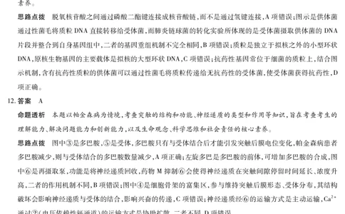 生物学-海南高三二联详细答案(1)_2026年1月_260128海南省天一大联考2025-2026学年高三上学期期末联考（海南二模）（全科）