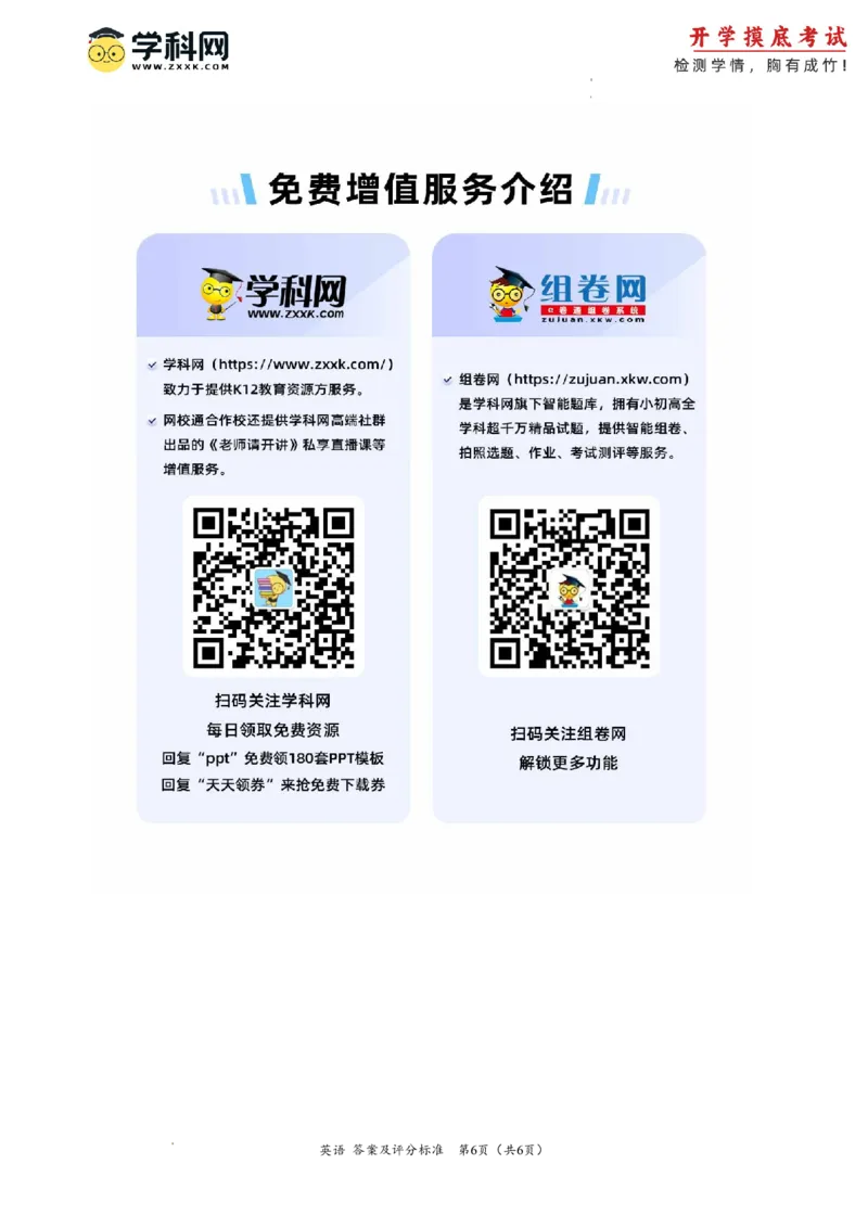 物理-2024届新高三开学摸底考试卷（七省新高考通用）（答案及评分标准）_2024届新高三开学摸底考试卷_物理-2024届新高三开学摸底考试卷