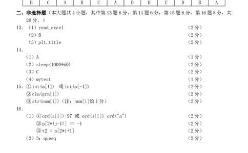 A9信息答案（高三）_2208_2023年7月_01每日更新_24号_2023届浙江省A9协作体高三上学期暑假返校联考_浙江省A9协作体2022-2023学年高三上学期暑假返校联考试题信息技术