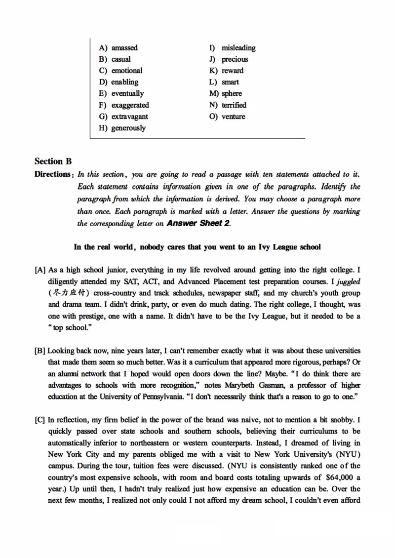 2018.06六级真题第3套_英语四六级整合_英语四六级真题版本二此版为主此文件夹会持续更新_六级真题_1.六级真题+答案解析+听力音频_2014年-2022年真题解析音频_2018年06月CET6