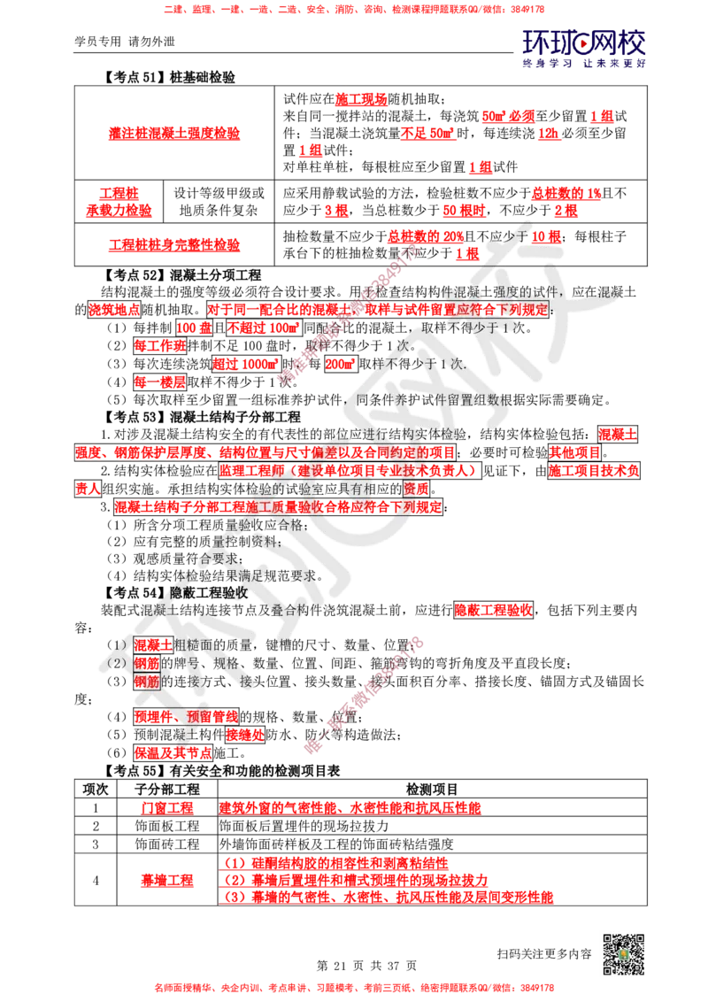 2026环球网校二级建造师《建筑工程管理与实务》考点速记手册_2026二建全科_2026二级建造师（持续更新）看这里_2026二建建筑SVIP_01-精华文档✿电子教材✿历年真题