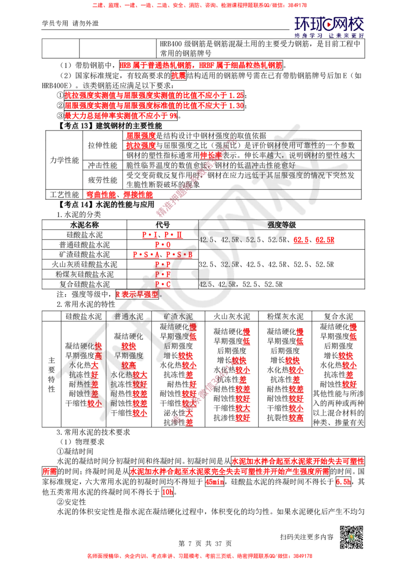 2026环球网校二级建造师《建筑工程管理与实务》考点速记手册_2026二建全科_2026二级建造师（持续更新）看这里_2026二建建筑SVIP_01-精华文档✿电子教材✿历年真题