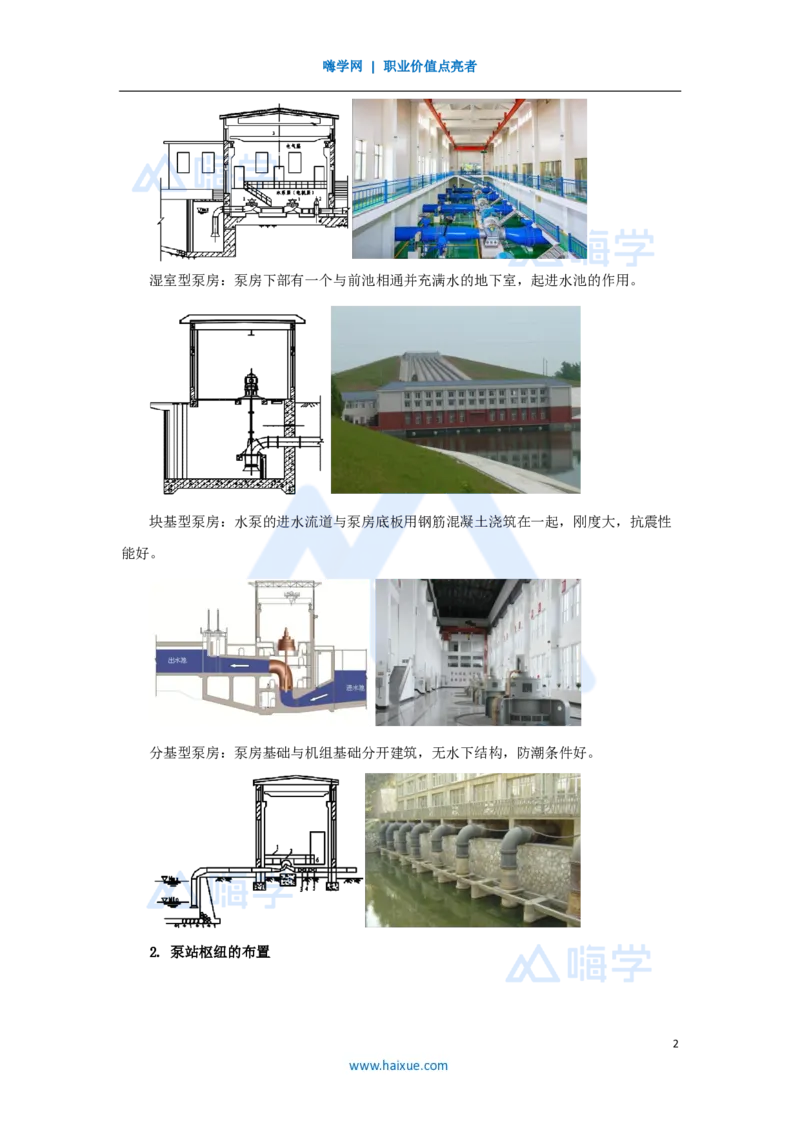 22.2025吴长春-名师精讲通关-第6章（2）泵站与水电站的布置及机组安装_2026年一级建造师_2026年一建水利_2025年一建水利SVIP_02-基础精讲✿高端面授✿深度强化_讲义