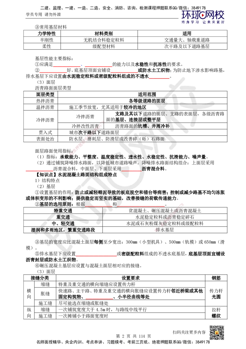 HQ-市政-重点知识闪记宝典_2026年一级建造师_2026年一建市政_2025年一建市政SVIP_01-精华文档✿电子教材✿历年真题_75-市政《速记手册+知识点+考点清单+闪记宝典+总结资料》HQ