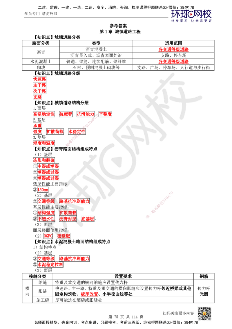 HQ-市政-重点知识闪记宝典_2026年一级建造师_2026年一建市政_2025年一建市政SVIP_01-精华文档✿电子教材✿历年真题_75-市政《速记手册+知识点+考点清单+闪记宝典+总结资料》HQ