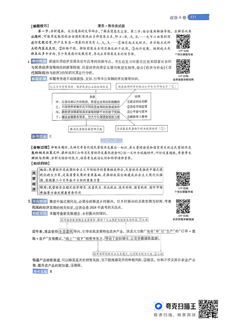政治AB卷答案及解析_2024高考押题卷_12024天星全系列_@@@天星临考押题密卷汇总重复_2024年tx高考临考押题密卷辽宁专版