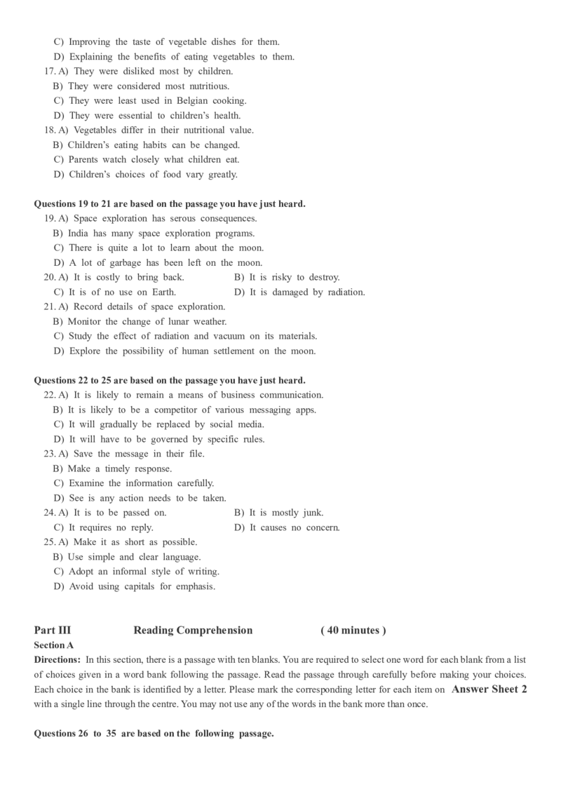 2018年12月四级真题第二套_英语四六级整合_英语四六级真题版本二此版为主此文件夹会持续更新_四级真题_1.四级真题+答案解析+听力音频(1989-2025)_12014-2022年(真题-解析-听力=已完结)
