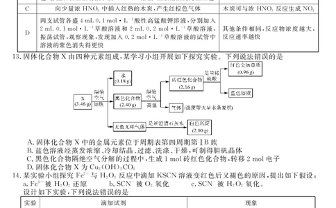 化学(1)_2023年10月_0210月合集_2024届湖南省三湘名校教育联盟、湖湘名校教育联合体高三上学期10月大联考