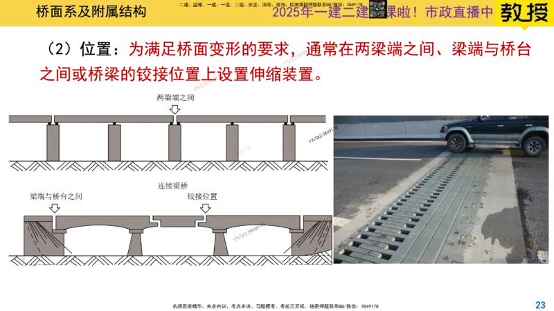 Removed_2025一建市政精讲27-桥面系及附属结构_2026年一级建造师_2026年一建市政_2025年一建市政SVIP_02-基础精讲✿高端面授✿深度强化_30-市政《超级精讲班》文昊XJ_讲义